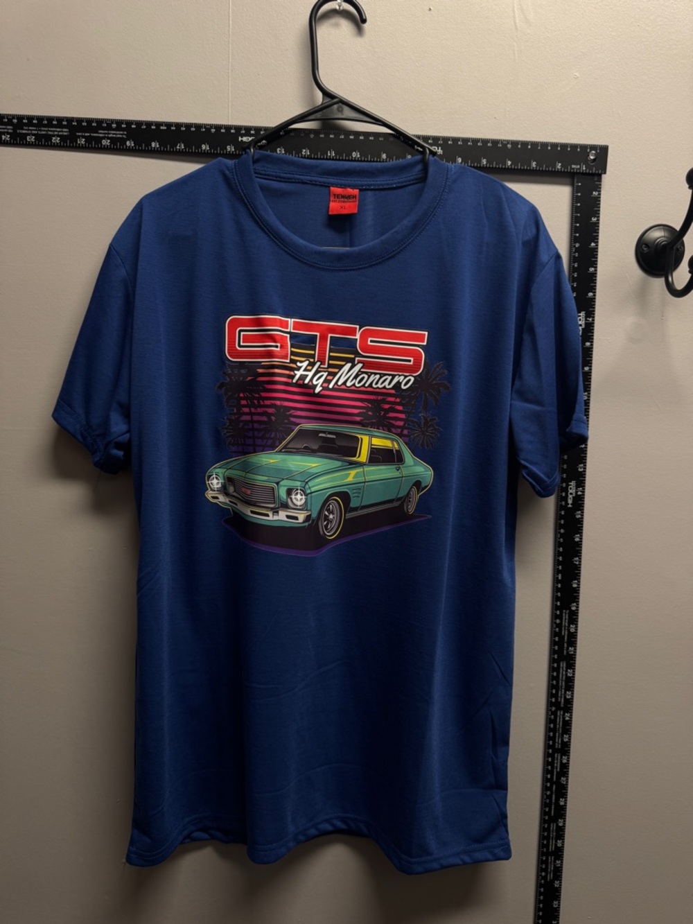 Men's Navy GTS HQ Monaro Graphic Tee